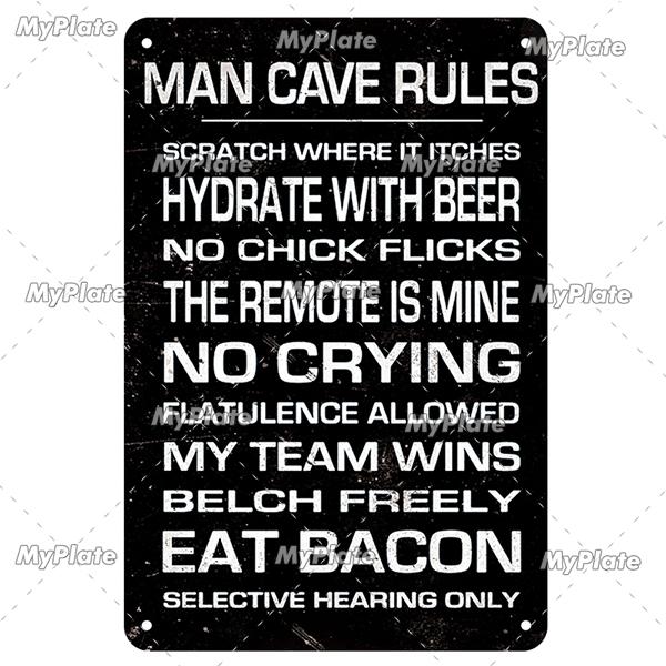 My Garage Metal Sign Vintage Mechanic Tin Sign Man Cave Decoration Wall Decor For Bar Plaque Home Decor Tool Poster