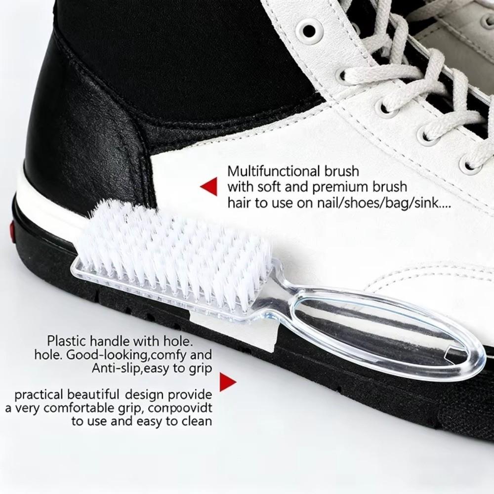 Transparent Nail Art Brush Remove Dust Men Hair Comb New Barber Shop Brush  Nail Tool