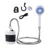 ABS Outdoor Shower Head Kit Portable Handheld Shower Pump Black Camping Electric Shower Head  RV