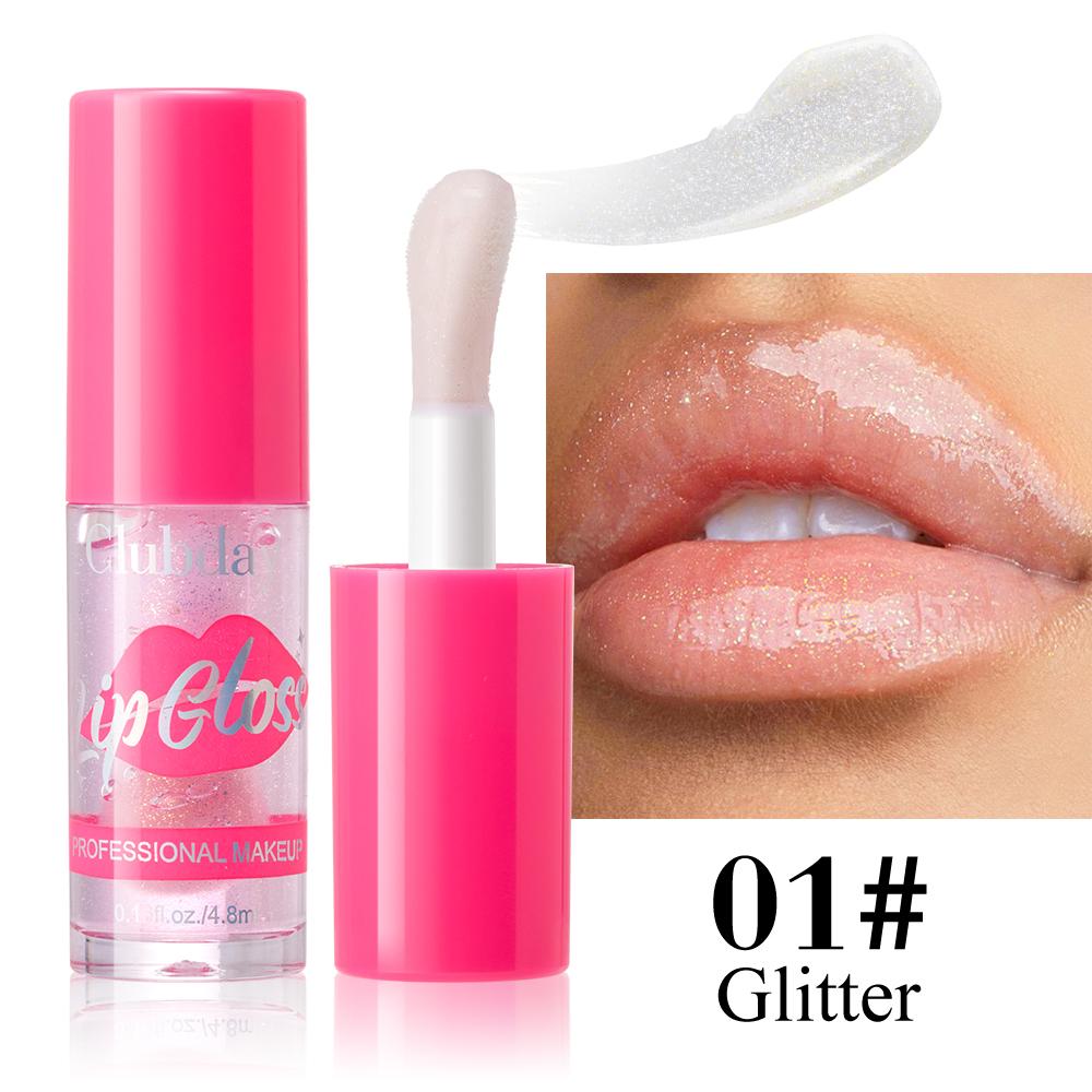 12-color multi-color lip gloss, moisturizing and easy to apply.