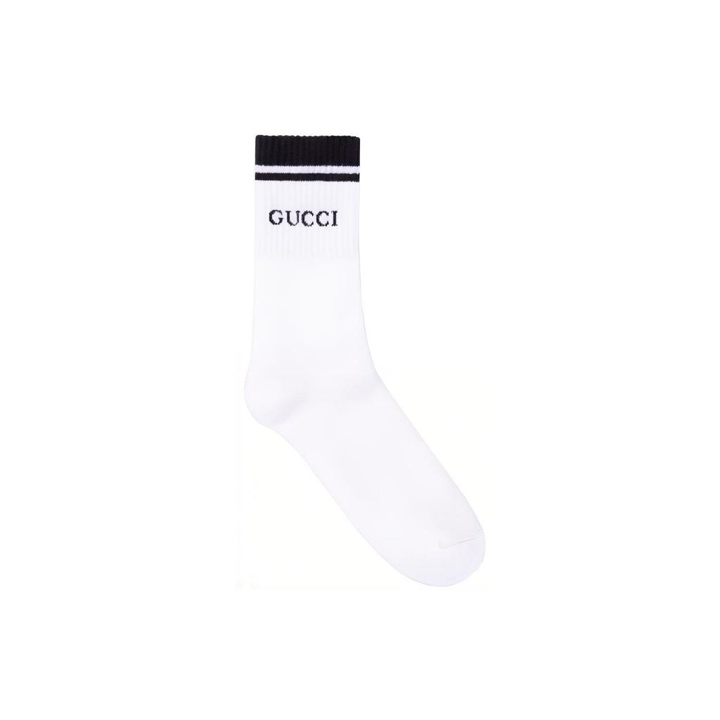 GUCCI Logo Socks 496493-4G293-9000