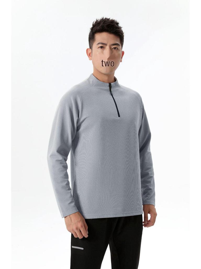 Lulu Men's Lightweight Long Sleeve Breathable Top for Spring/Autumn - Ideal for Running, Hiking, Casual Sports & Outdoor Training