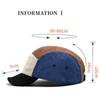 HT5005 Baseball Cap Patchwork Autumn Winter Cap Men Women Short Brim Corduroy Baseball Hat Male Female Adjustable Snapback Cap