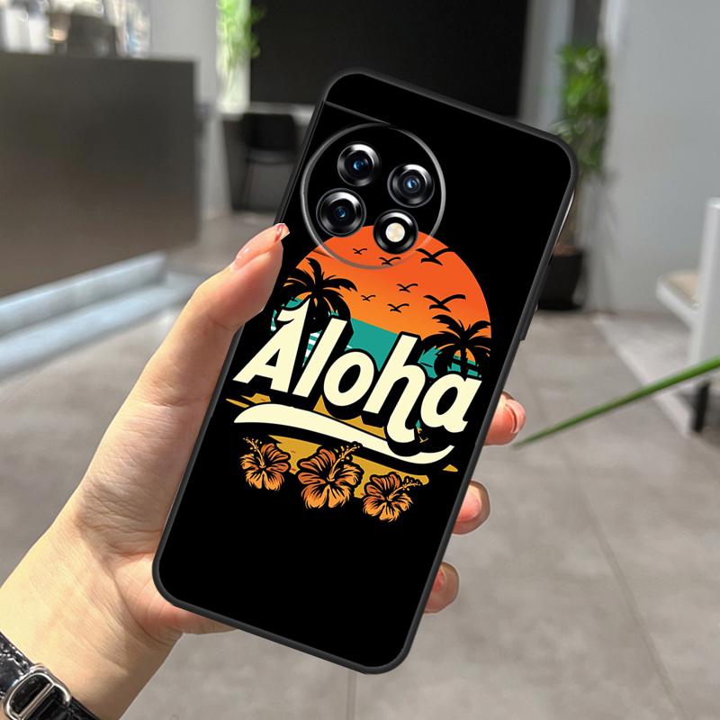 Hello Hawaii Aloha Beaches Case For OnePlus Nord CE 5 2 3 4 Lite N20 N30 OnePlus 15 13 12 R 11 10 9 Pro 8T 10T 10R Cover