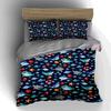 Sea Life Illustrations Bedding Duvet Cover Sets Duvet Covers Pillowcases Gifts (1 * Duvet Cover 2 * Pillowcases, Without Duvet Insert)