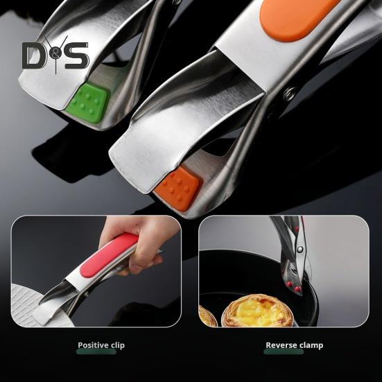 Bowl Holder Clip Anti-Scald Heat Resistant Tongs Multipurpose Kitchen Tongs Grilling Accessories for Cooking Serving