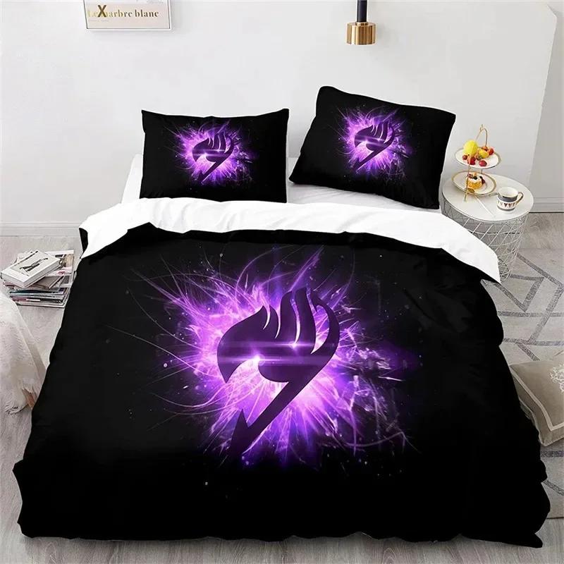 Riven Fairy Tail Icon All Season Duvet Cover Bedding Comforter Sets Soft Quilt Cover And Pillowcases Single Double Queen King