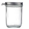 Sealed Jar with Silicon Seal 300/400/500/650ML Glass Screw Airtight Lid Large Capacity Clear Multifunctional Fruit Dry Goods Jam Nuts Grain