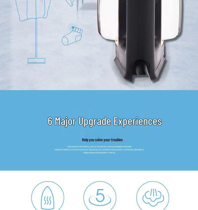 Teflon-Coated Electric Dry Iron for Cross-Border E-commerce – Hot Sale