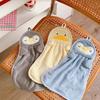 Hand Towels Bathroom Microfiber Towel Baby Wipes Extra Thick Coral Velvet Handkerchief Children's Cartoon Animal Absorbent Towel