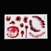 Sticker Easy To Apply High-quality Haunted House Popular Halloween Costume Accessories Halloween Instant Transformation Unisex