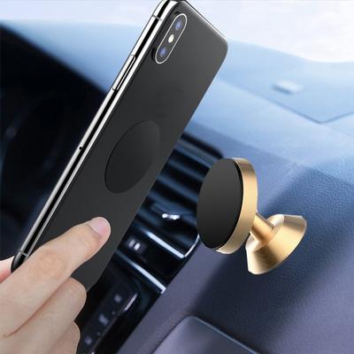 Suporte Magnético para Celular de Carro Rotação 360 Graus Suporte Magnético para Celular Tipo de Adsorção Multifuncional Suporte para Celular