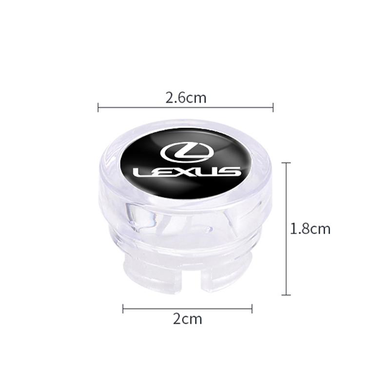 Lexus Car Cigarette Lighter Dust Cover Auto Accessories For Lexus F SPORT ES RX NX LS UX LM LX GX LC RZ IS CT GS RC HS SC LBX