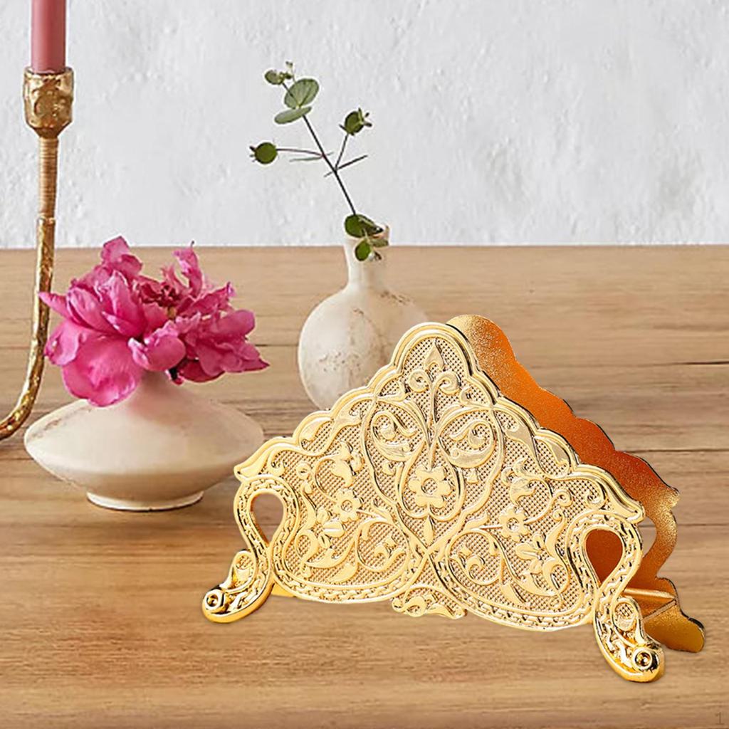 Suport pentru șervețele în stil european Organizare bucătărie Ornament de birou Distribuitor de șervețele pentru sala de mese