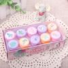 10 Pcs/Box Simple Stamps Toy for Kids Cartoon Animal Self-ink Seal DIY Painting Notebook Decor Gift