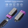 För Samsung Galaxy Fit 3 Smartklocka Laddare Adapter Anslutning USB C 90° Magnetisk Laddningsadapter för Huawei Watch Fit 3 2