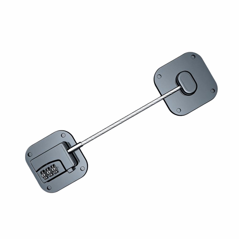 Double Lock Drawer Lock Heavy Duty Child Safety Lock Safety Buckle Cabinet Lock Closets
