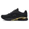 Unisex UA Apparition Low Top Casual Shoes Unisex Black Gold Sneakers 3027596-001