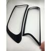 Ford Ranger/Everest 2015 Headlight Frame Cover: Black Decorative Strip & Protection