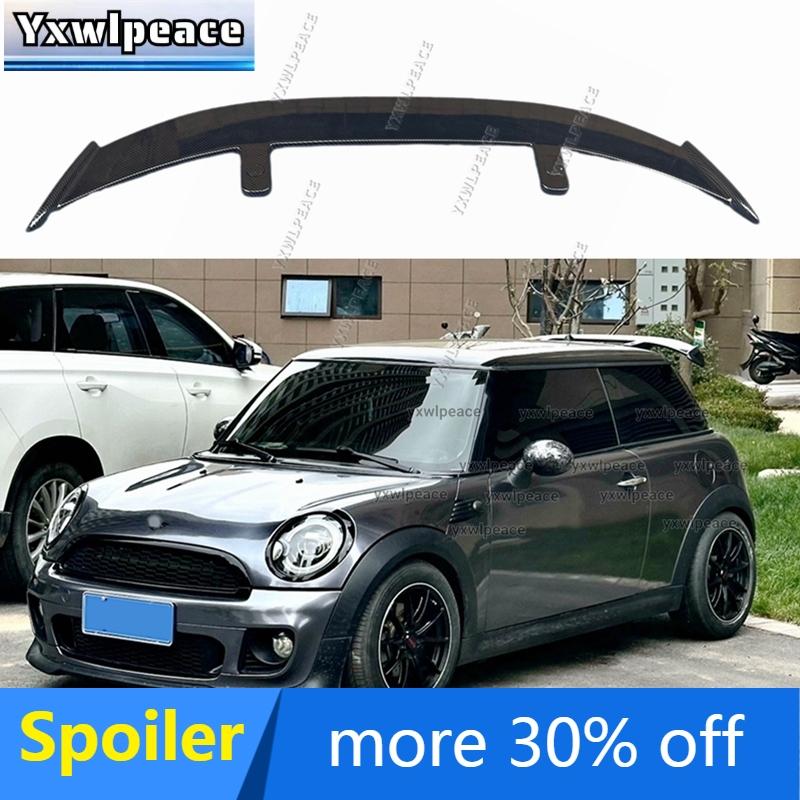 AZHKP1 For BMW MIMI Cooper F56 F55 JCW R50 R56 2003-2023 ABS Plastic Glossy Black Hatchback Roof Rear Wings Body Kit Accessories