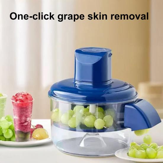 Electric Grape Peeler Machine Automatic Grape Cherry Tomato Garlic Peeler Rechargeable Fast Small Fruit