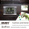 Silent Minimalist European & American Wall Clock with HD LCD Display