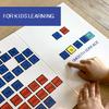 Dry Erase Sheets - 6 A4 Sheets - Adhesive Whiteboard Wallpaper Decal - White Board Contact Paper for Refrigerator, Desk, Office & Kids Room - Dry