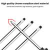 1 Piece Green Rubber Handle Magnetic Screwdriver Long Slotted  Screwdriver Installation And Disassembly Repair Tool