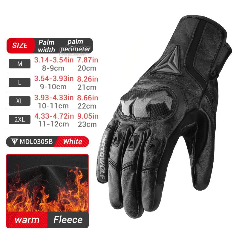 Motorcycle Gloves Leather Men Gloves Summer Cycling Motorbike Guantes Moto Motocross Bicycle Touch Screen Breathable Protective