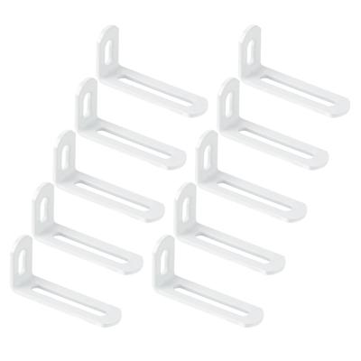 Multipurpose Iron Corner Supports For Shelves Partitions Home Office Setups Durability Construction