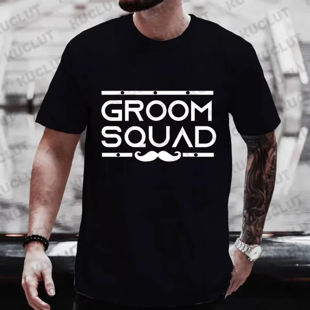 

Футболка Team Future Groom Squad для друзей, мальчишник, блузка для жениха, мужская футболка для помолвки, футболки для мужчин, футболки для свадьбы, помолвки, топы EVG S чёрный