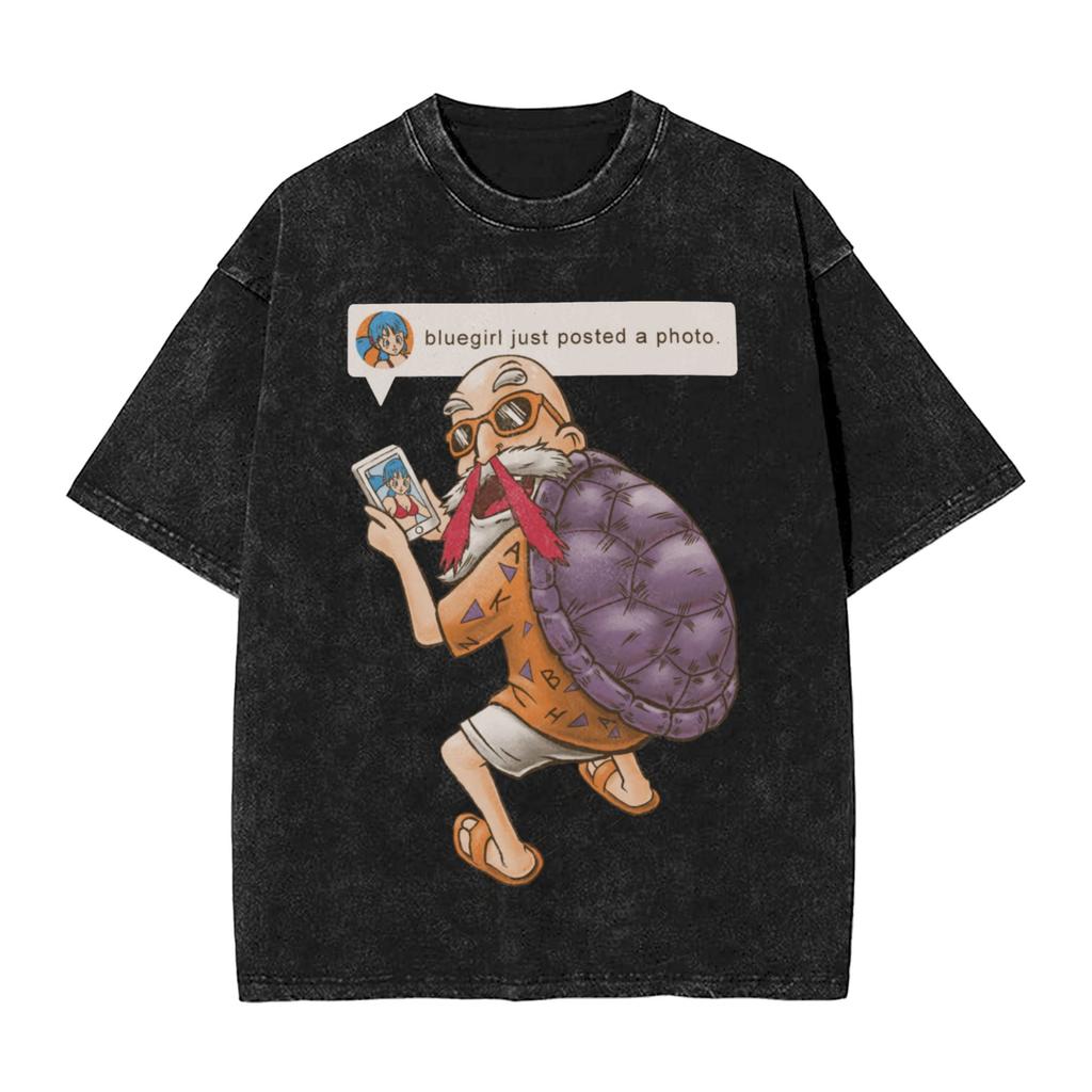 Goku X Vegeta Super Saiyan Washed T Shirts Streetwear Hip Hop Vintage TShirt Dragon Ball Z Tees Men 100 Cotton Oversize Summer