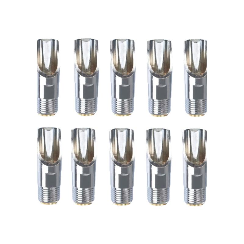 

Automatic Pig Waterer 10 Count Strong Metal Drinking Nipples For Swine And Farm Use 1
