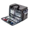 Universal Sewing Machine Carrying Case, Multi-Pocket Storage Bag With Shoulder Strap, Portable Tote For Standard Sewing Machines & Accessories