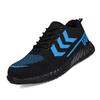 Longchan Steel Toe Puncture-Resistant Knit Safety Work Shoes