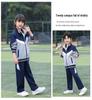 Primary School Spring/Autumn Sportswear: 3-Piece POLO Set with Summer Short Sleeve Garden/Class Uniforms
