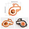 For KTM EXC 450F EXC 500 XCF-W 450 500 2017-2024 SX-F XC-F 450 Water Pump Impeller Cooler Kit 450 SMR RALLY FACTORY XW-F 500