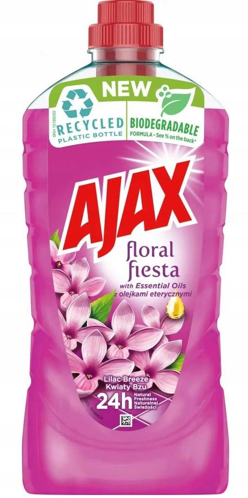 Ajax Floral Fiesta Universal Floor Cleaner, Lilac Flower, 1 L