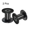 2pcs Floss Bobbins Plastic Empty Thread Spools Wire Weaving Bobbin Chain Tape for Sewing Embroidery  5 Inch/6.3 Inch
