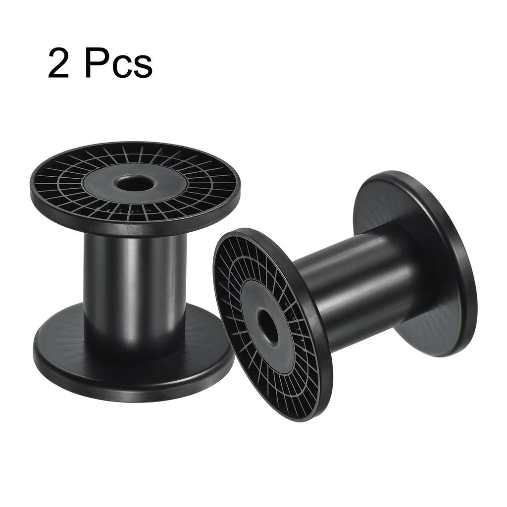 2pcs Floss Bobbins Plastic Empty Thread Spools Wire Weaving Bobbin Chain Tape for Sewing Embroidery  5 Inch/6.3 Inch