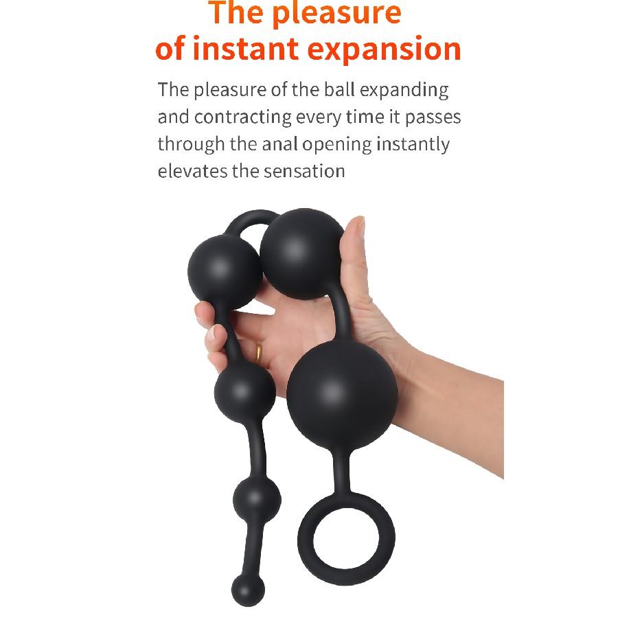 2CM-7CM Size Anal Beads Balls Butt Plug Anal Masturbator Anus Vaginal Dilators Anal Plug Sex Toys For Men Women But Plug