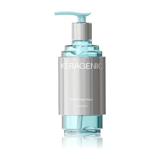 [Official] KERAGENIC Micro Moist Repair Shampoo Aqua Peony & Lotus 380mL