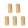 Ciotola di luffa naturale per lavare i piatti Panno per piatti di luffa naturale Olio antiaderente Cucina Scrub speciale Bagno Sfregamento della schiena Goodies