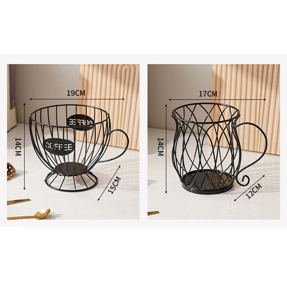 Fashion Coffee Capsule Holder Durable Snack Coffee Storage Bracket Gift For Birthday High Capacity Multipurpose Snack Organiser