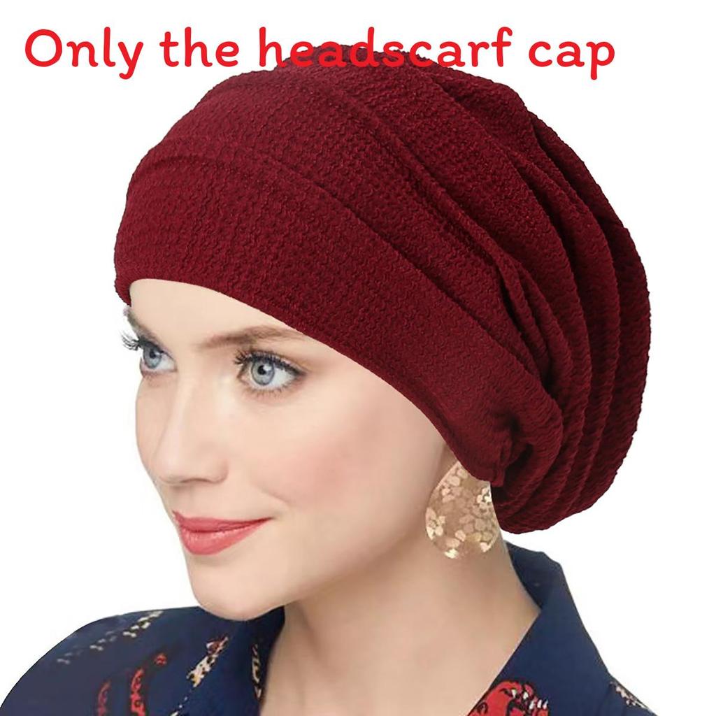 Polyester Knit Breathable Casual Beanie For Women With Elastic Fit Summer