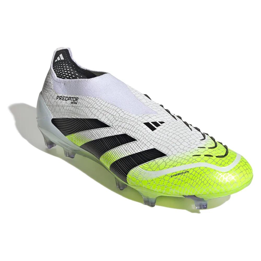 Adidas predator elite football boots laceless white