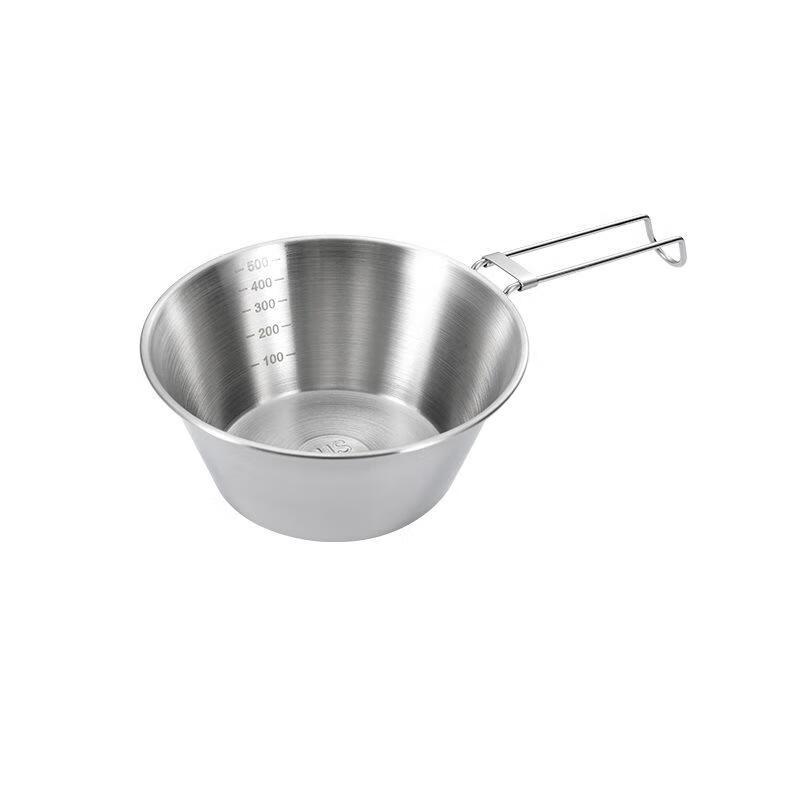 Outdoor Stainless Steel Folding Bowl Set