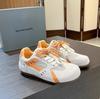 Zhike Leather Light and Comfortable Forrest Gump Shoes Women's 2025 Spring New Versatile Casual Board Shoes German Training Shoes Women's Tide