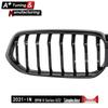 Gloss Black Front Grille for BMW 6 Series G32 2021-IN, Single Line Design