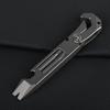 Multifunction Crowbars Screwdriver Bottles Opener for Camping Hiking Repair Titaniums Alloy Pry Bar Multipurpose Wrench